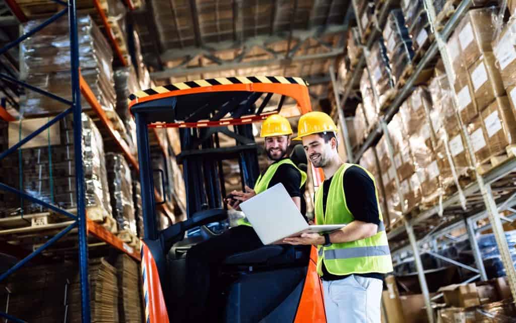 Warehouse Solutions Being Used On A Laptop 1024x640