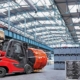 linde forklift material handling