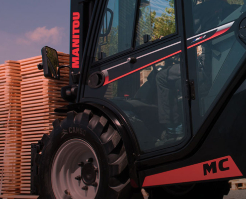 Manitou Header Industry Forklifts Mc Application Wood